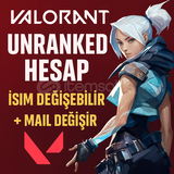 ⭐%100TR - MAİLLİ UNRANKED +16 LEVEL⭐ 