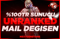 ⭐%100TR - MAİLLİ UNRANKED +20 LEVEL⭐