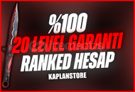 ⭐%100TR - MAİLLİ UNRANKED +20 LEVEL⭐