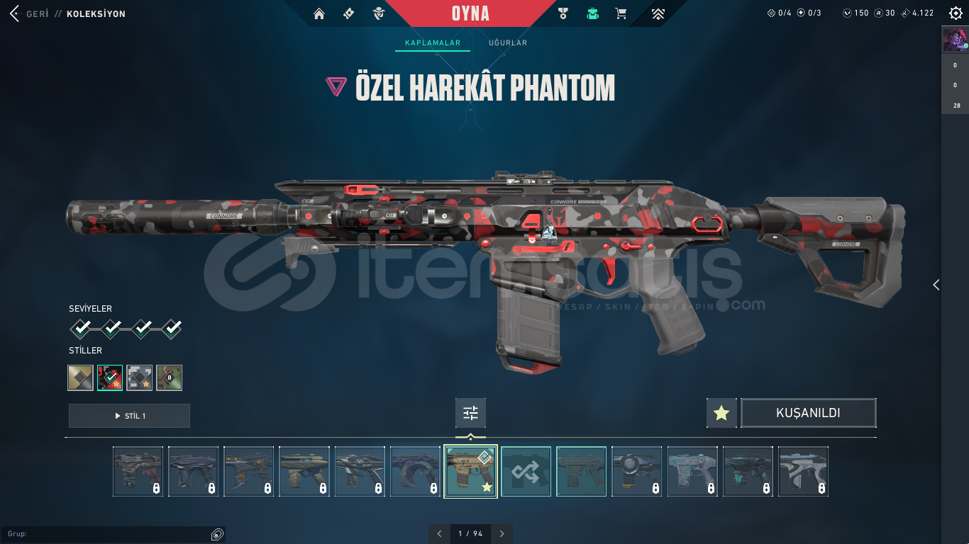 %100TR ÖZEL HAREKAT PHANTOM ÇAPRAŞIK VANDAL %100TR ÖZEL HAREKAT PHANTOM ÇAPRAŞIK VANDAL