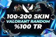 ✨ %100TR ÖZEL STOK ✨ 100-200 SKİN RANDOM