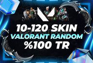 ✨%100TR ÖZEL STOK ✨%100 TR 10-120 SKİN RANDOM