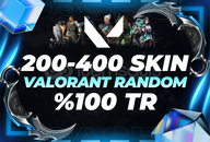 ✨%100TR ÖZEL STOK ✨ 200-400 SKİN RANDOM