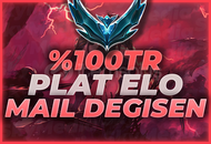 ⭐[%100TR] PLAT ELO GARANTİ MAİL DEĞİŞEN HESAP⭐
