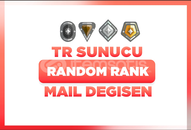 ⭐%100TR RANDOM RANK HESAP MAİL DEĞİŞEN⭐
