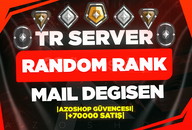 ⭐%100TR RANDOM RANK HESAP MAİL DEĞİŞEN⭐