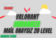 ⭐️%100TR HANDMADE 20 LEVEL MAIL ONAYSIZ UNRANKED