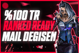 ⭐[%100TR] Ranked Ready | MAİL DEĞİŞEN ✅