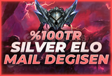 ⭐[%100TR] SİLVER ELO GARANT MAİL DEĞİŞEN HESAP⭐