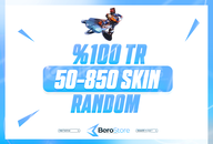 ⭐[%100TR] SORUNSUZ 50-850 SKİN RANDOM HESAP⭐