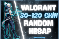 %100TR (⭐Ultra özel⭐)30-120 SKİN RANDOM HESAP