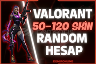 %100 TR(⭐Ultra özel⭐)50-120 SKİN RANDOM HESAP