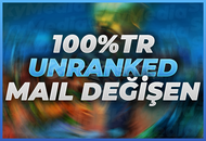 ⭐[%100TR] UNRANKED | RANKED READY MAİL DEĞİŞEN⭐