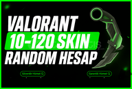%100TR | Valorant 10-120 Skin Garantili Random