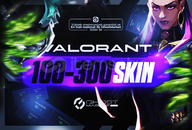 [%100TR]VALORANT 100-300 SKİN RANDOM✨
