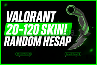 %100TR | Valorant 20-120 Skin Garantili Random