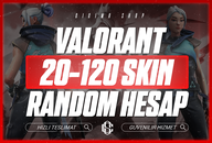 [%100TR✅]VALORANT 20-120 SKİN RANDOM