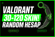 %100TR | Valorant 30-120 Skin Garantili Random