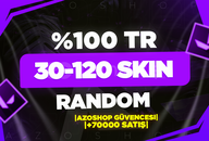 ⭐[%100TR] VALORANT 30-120 SKIN RANDOM HESAP⭐