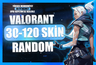 ⭐(%100TR) Valorant 30-120 Skin Random hesap⭐