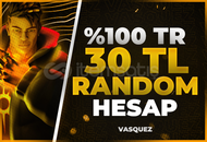 ⭐ %100TR Valorant 30 TL Random Hesap⭐