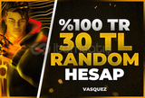 ⭐ %100TR Valorant 30 TL Random Hesap⭐
