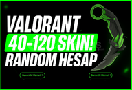 %100TR | Valorant 40-120 Skin Garantili Random