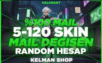 ⭐%100TR VALORANT 5-120 SKİN MAİL DEĞİŞEN ⭐%100TR VALORANT 5-120 SKİN MAİL DEĞİŞEN