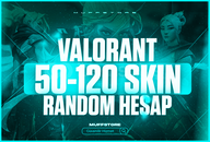 [%100TR]VALORANT 50-120 SKİN RANDOM✨