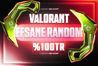 %100TR⭐Valorant EFSANE Random Hesap