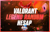 ⭐[%100TR] VALORANT LEGEND RANDOM HESAP⭐