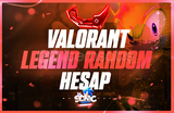 ⭐[%100TR] VALORANT LEGEND RANDOM HESAP⭐