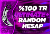 ⭐%100TR⭐VALORANT ULTİMATE+ RANDOM HESAP⭐