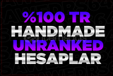 ⭐%100TR⭐VALORANT UNRANKED HESAPLAR