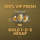 %100TR VIP MAIL DEĞİSEN GOLD-1-2-3 HESAP