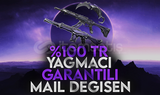 %100TR YAĞMACI GARANTİLİ MAİL DEĞİŞEN HESAP