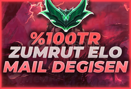 ⭐[%100TR] ZÜMRÜT ELO GARANTİ MAİL DEĞİŞEN HESP⭐