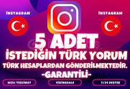 ⭐️ [%100TÜRK]] 5 İNSTAGRAM İSTEDİĞİNİZ YORUM ⭐