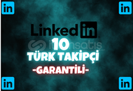 ⭐️[%100TÜRK] LİNKEDİN 10 TÜRK TAKİPÇİ⭐