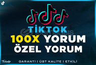 100X Özel Yorum TikTok | Garanti | #1