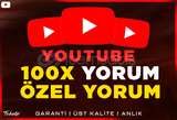 100X Özel Yorum YouTube | Garanti | #1