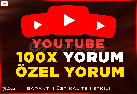 100X Özel Yorum YouTube | Garanti | #1 100X Özel Yorum YouTube | Garanti | #1