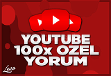 100x Özel YouTube Yorum