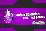 100x Trait Crystal⚡Anime Defenders