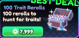 100x Trait Rerolls | Anime Vanguards