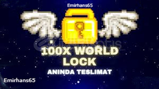 ⭐️ 100X WORLD LOCK ANINDA TESLİMAT