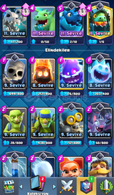 100 kartlı 6000 kupa 30 seviye 16. arena hesap