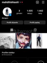 1025 TAKİPÇİLİ ESKİ KURULUM İNSTAGRAM HESABİ 