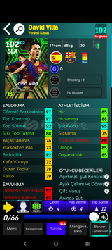 ✅103 David Villa⚡103 ROMA CAFU⚡ 103 RUUD✅ 3100