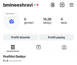  ⭐10.2 K TAKİPÇİLİ 2016 TARİHLİ MAİLLİ HESAP⭐